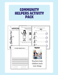 Community Helpers Activity Pack for TK & Kindergarten