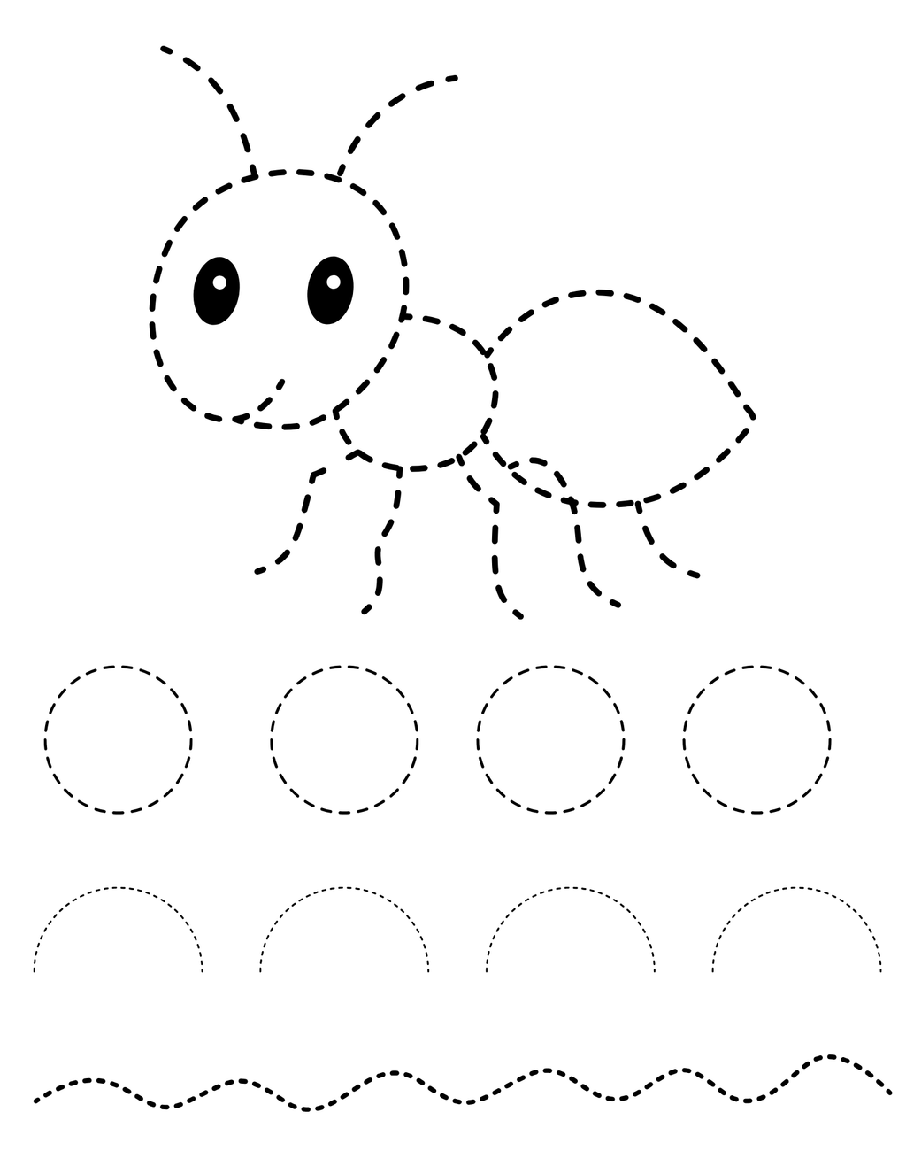 Fine Motor Tracing Practice Pack