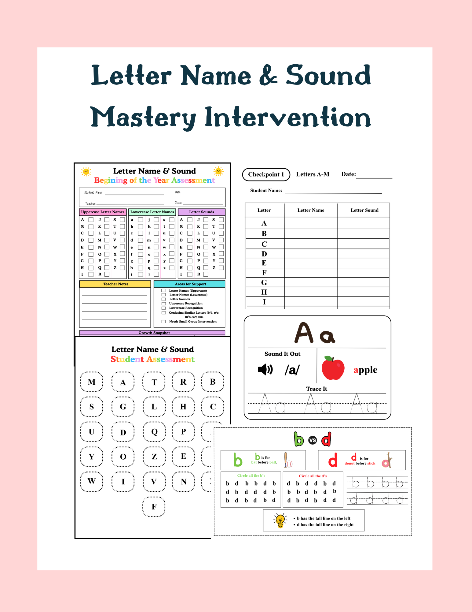Letter Name and Sound Mastery Intervention