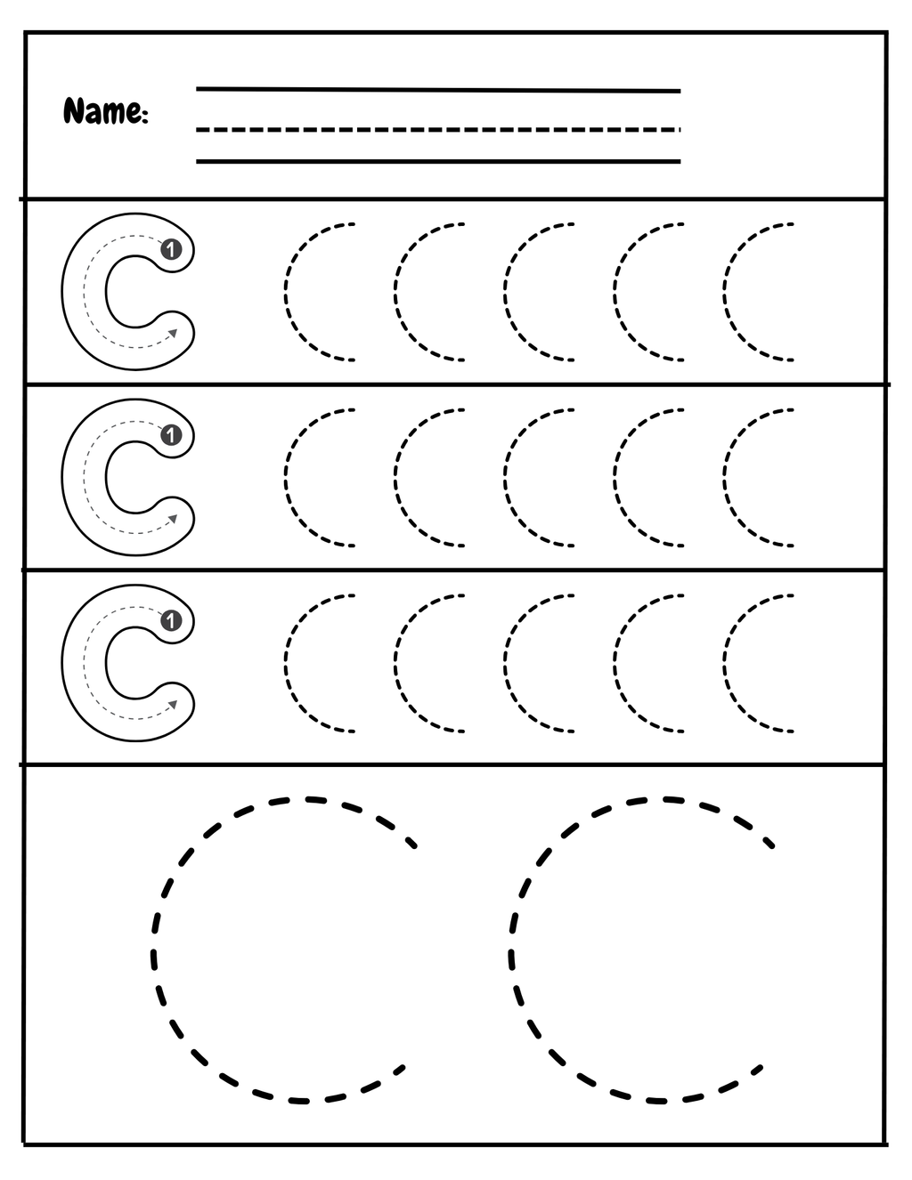Alphabet Letter Tracing Worksheets A-Z | Uppercase and Lowercase Practice