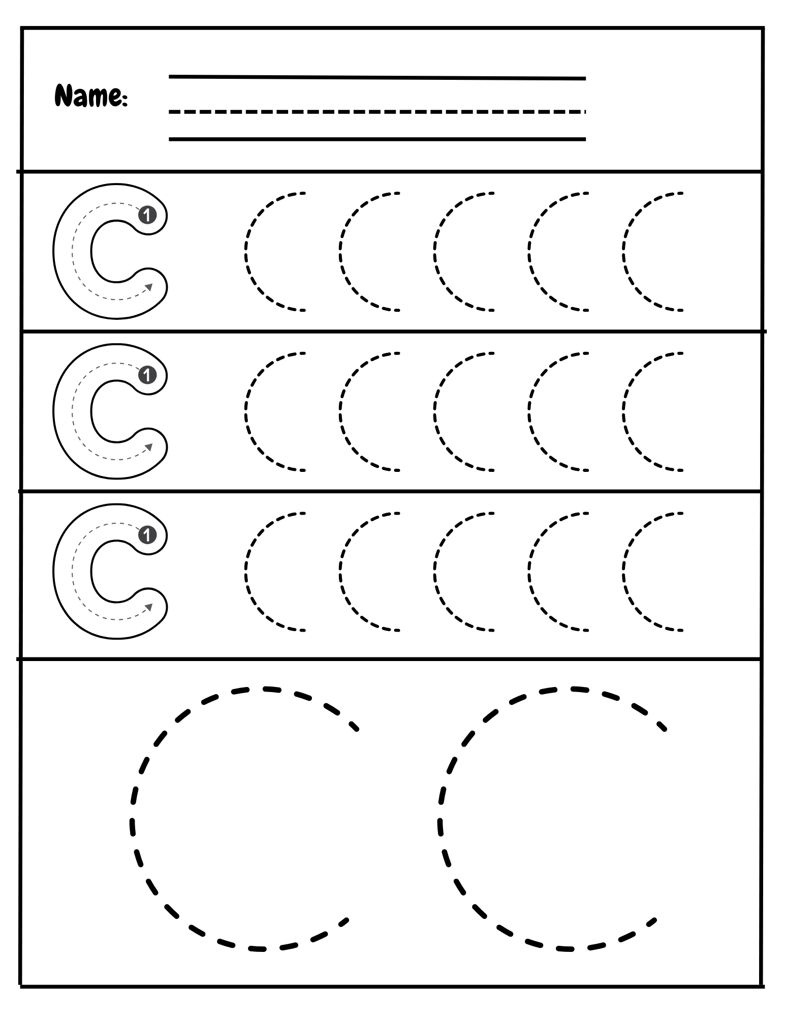 Alphabet Letter Tracing Worksheets A-Z | Uppercase and Lowercase Practice