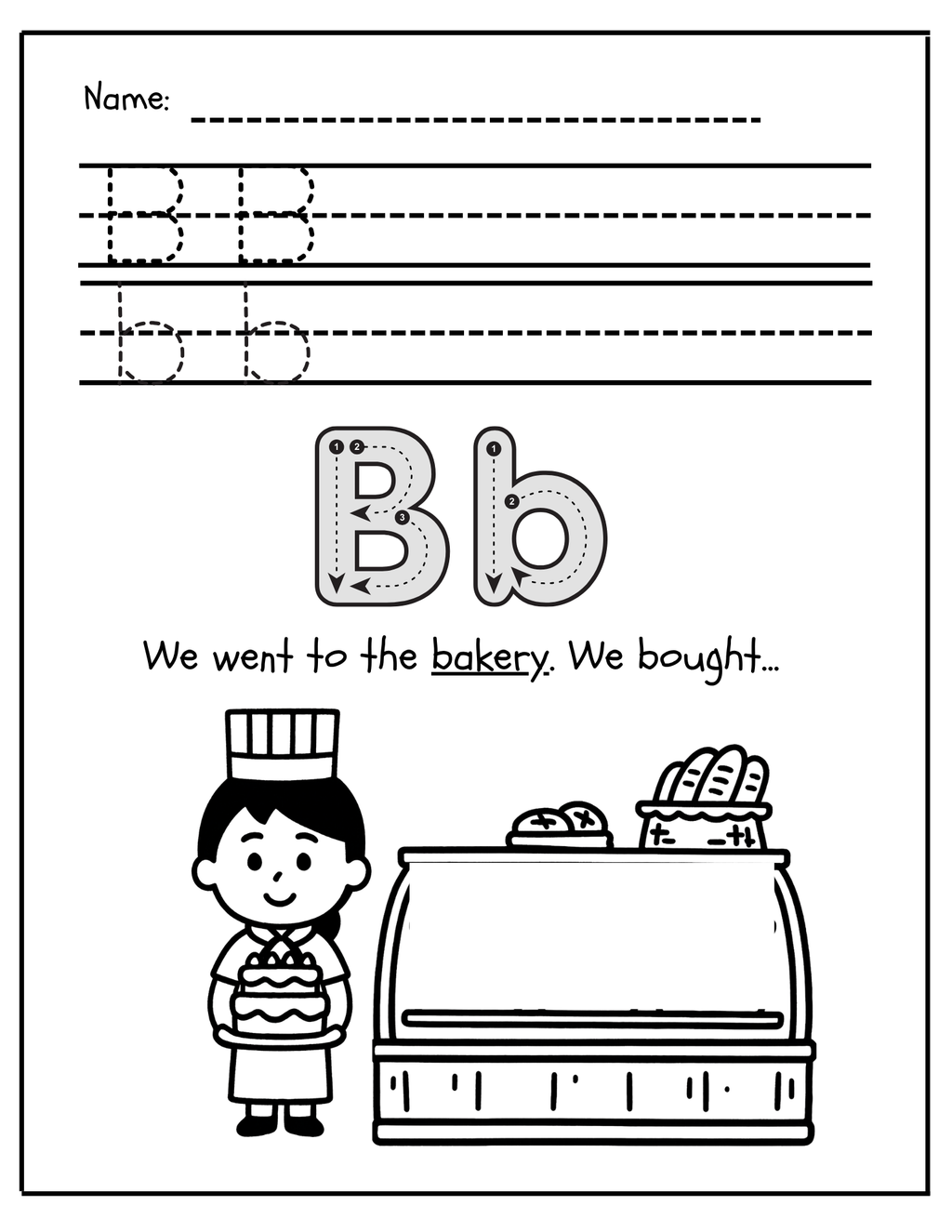 A-Z Adventure Alphabet Worksheets | Draw & Read