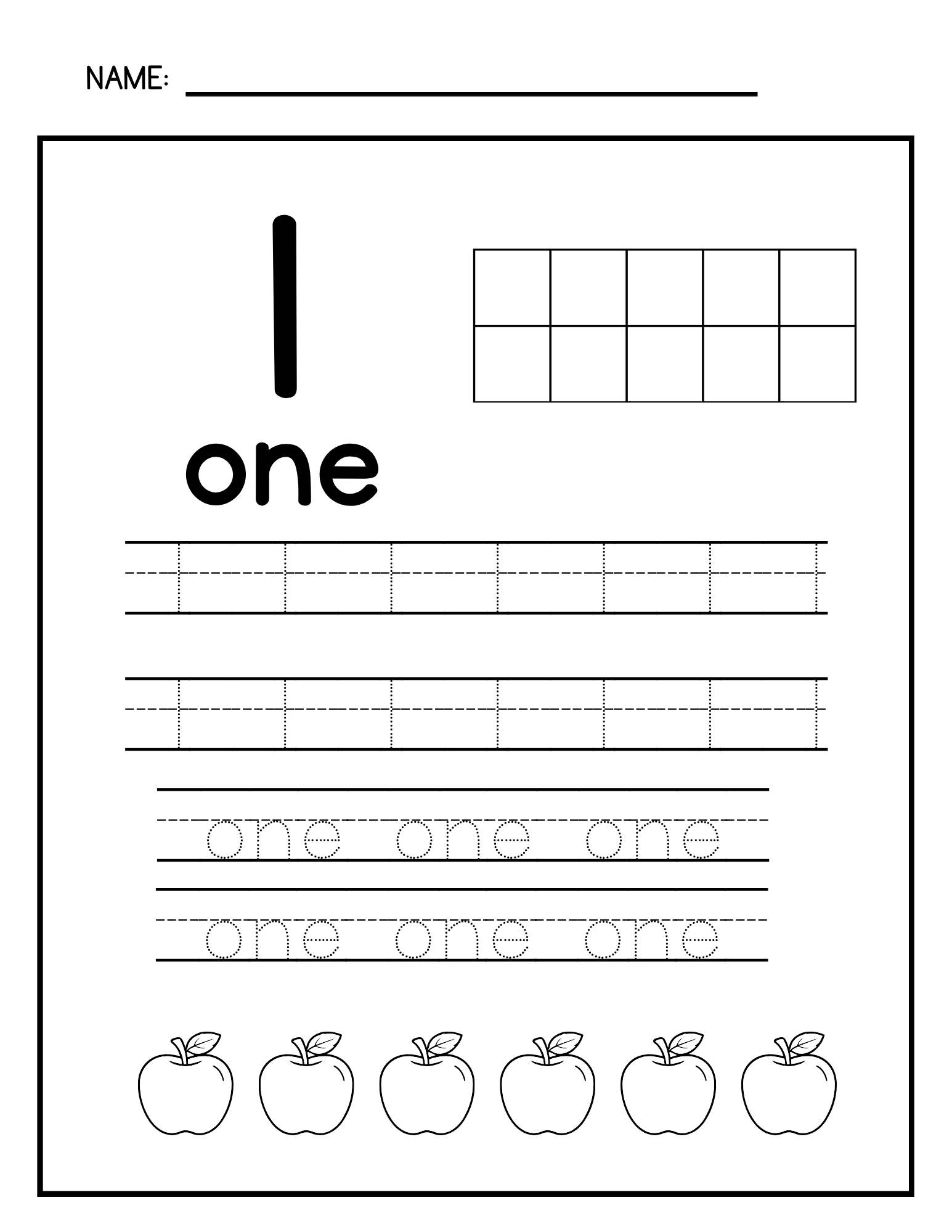 Number tracing worksheets 1-20 for kindergarten math activities by Happy Suns Learning Co., featuring colorful numbers and tracing lines.