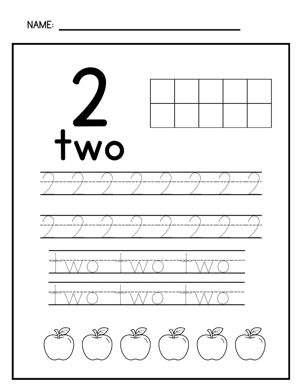 Number tracing worksheets for numbers 1-20, colorful kindergarten math activities by Happy Suns Learning Co.