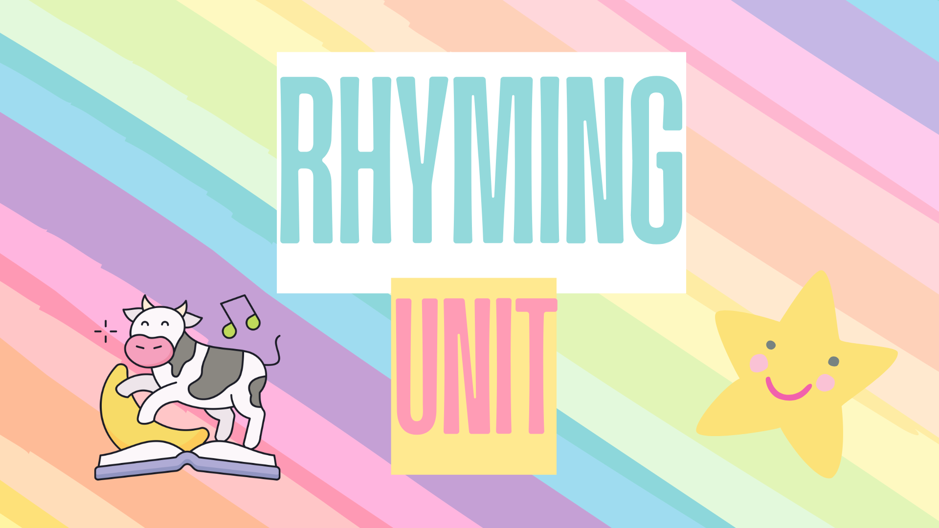 Rhyming Words Activity Pack | Phonological Awareness Unit