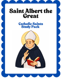 Saint Albert the Great activity pack by Happy Suns Learning Co. featuring educational materials and colorful illustrations.