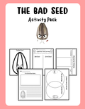 The Bad Seed Activity Pack by Happy Suns Learning Co. featuring colorful educational activities and materials for kids.