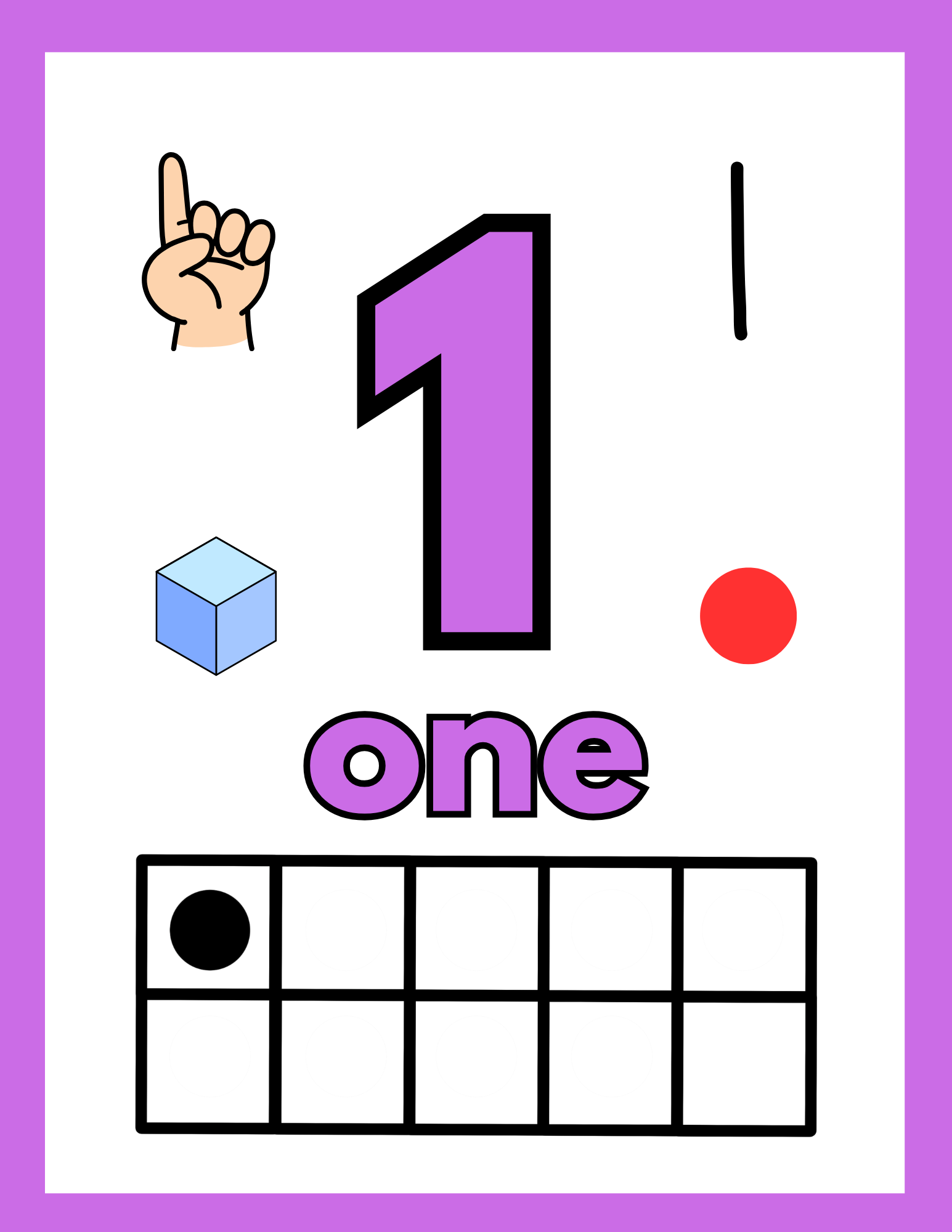 Number & Shape Posters | Classroom Decor